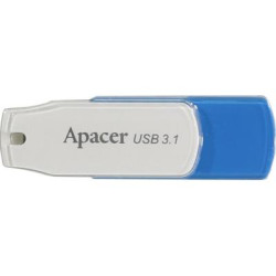 USB флеш накопичувач Apacer 64GB AH357 Blue USB 3.1 (AP64GAH357U-1)