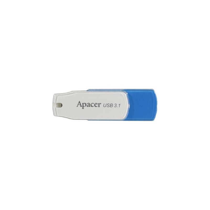 USB флеш накопичувач Apacer 64GB AH357 Blue USB 3.1 (AP64GAH357U-1)