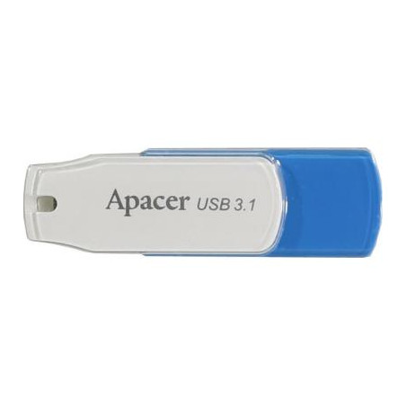 USB флеш накопичувач Apacer 64GB AH357 Blue USB 3.1 (AP64GAH357U-1)
