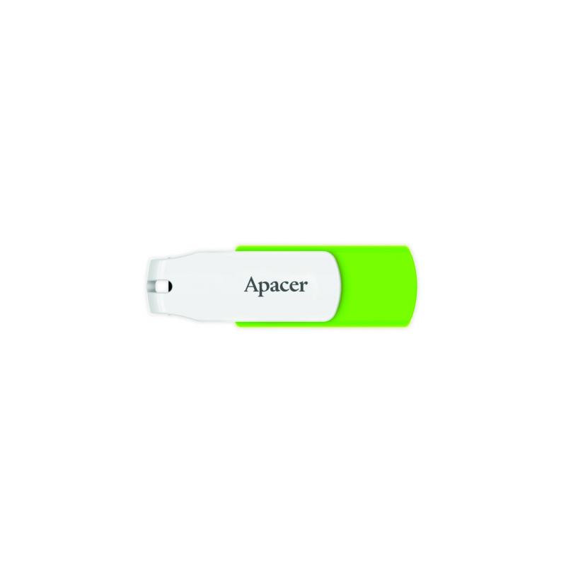 USB флеш накопичувач Apacer 32GB AH335 Green USB 2.0 (AP32GAH335G-1)