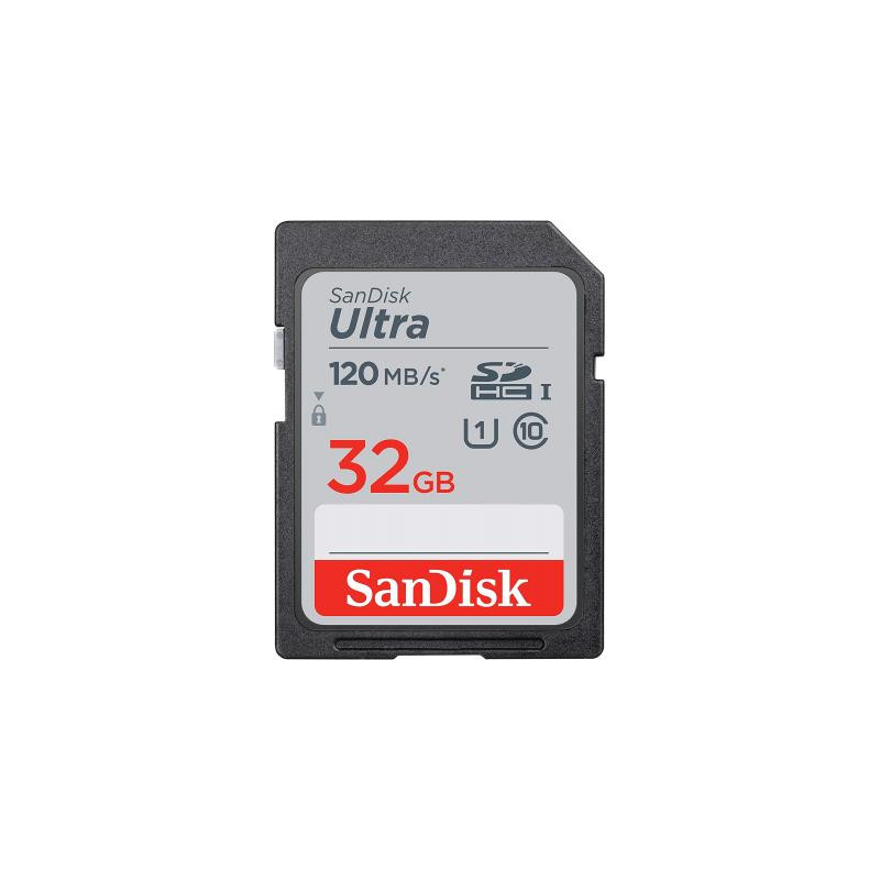 Карта пам'яті SanDisk 32GB SDHC class 10 Ultra (SDSDUN4-032G-GN6IN)