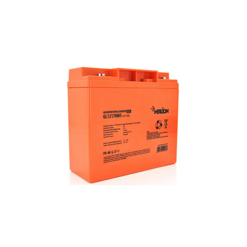 Батарея до ДБЖ Merlion GL12170M5, 12V-17Ah (GL12170M5)