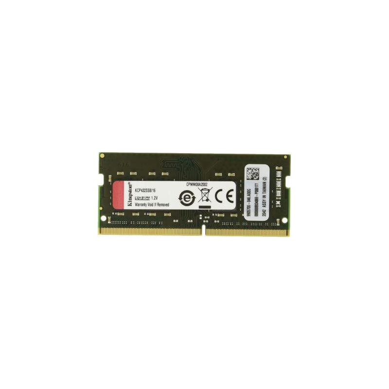 Модуль пам'яті для ноутбука SoDIMM DDR4 16GB 3200 MHz Kingston (KCP432SS8/16)