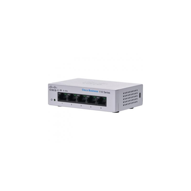 Комутатор мережевий Cisco CBS110-5T-D-EU