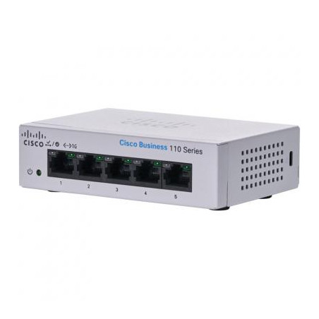 Комутатор мережевий Cisco CBS110-5T-D-EU