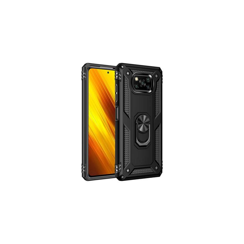 Чохол до мобільного телефона BeCover Military Poco X3 Black (705643)