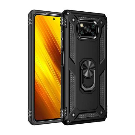 Чохол до мобільного телефона BeCover Military Poco X3 Black (705643)