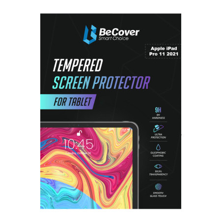 Скло захисне BeCover Apple iPad Pro 11 2020/21/22 Clear (706056)