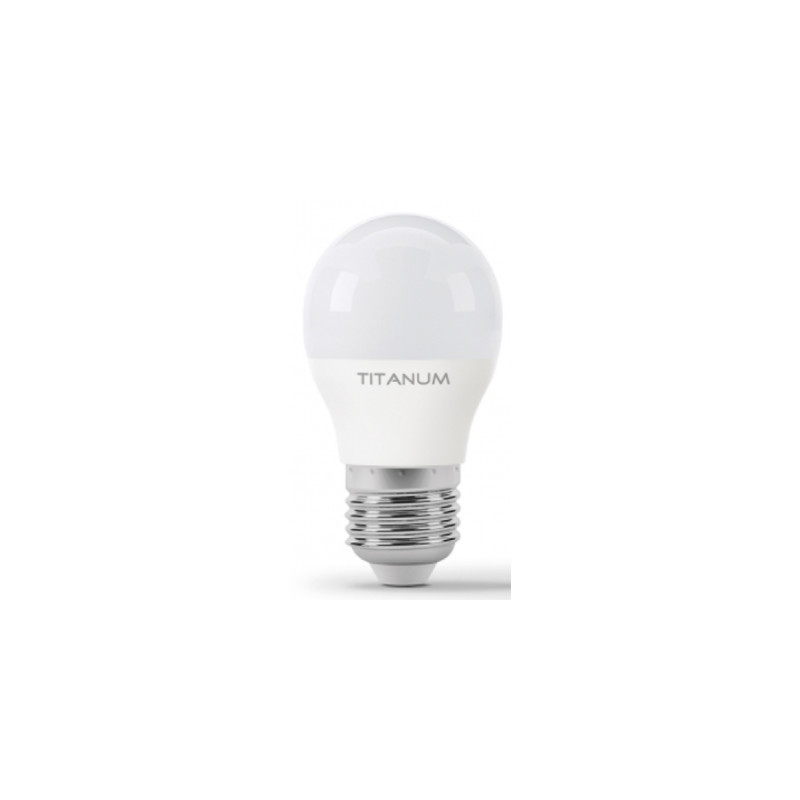 Лампочка TITANUM G45 6W E27 4100K 220V (TLG4506274)