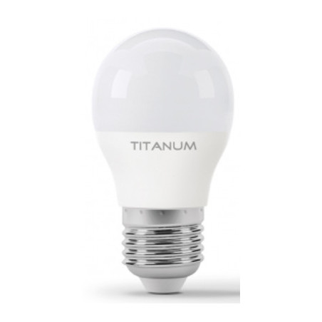 Лампочка TITANUM G45 6W E27 4100K 220V (TLG4506274)