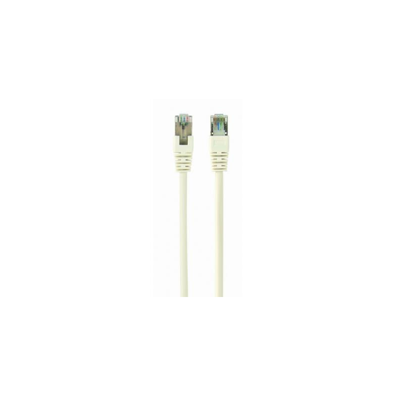 Патч-корд Cablexpert 1м FTP cat 6, white (PP6-1M/W)