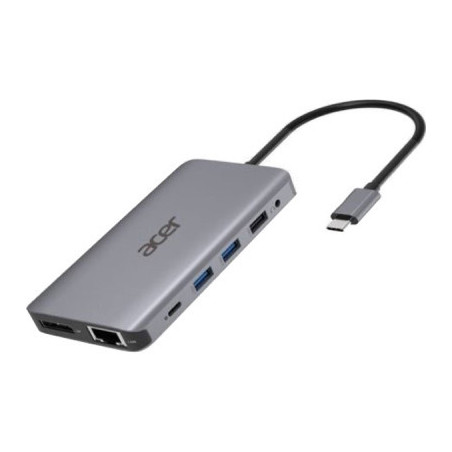 Порт-реплікатор Acer 12in1 Type C dongle USB3.2, USB2.0, SD/TF, HDMI, PD, DP ... (HP.DSCAB.009)