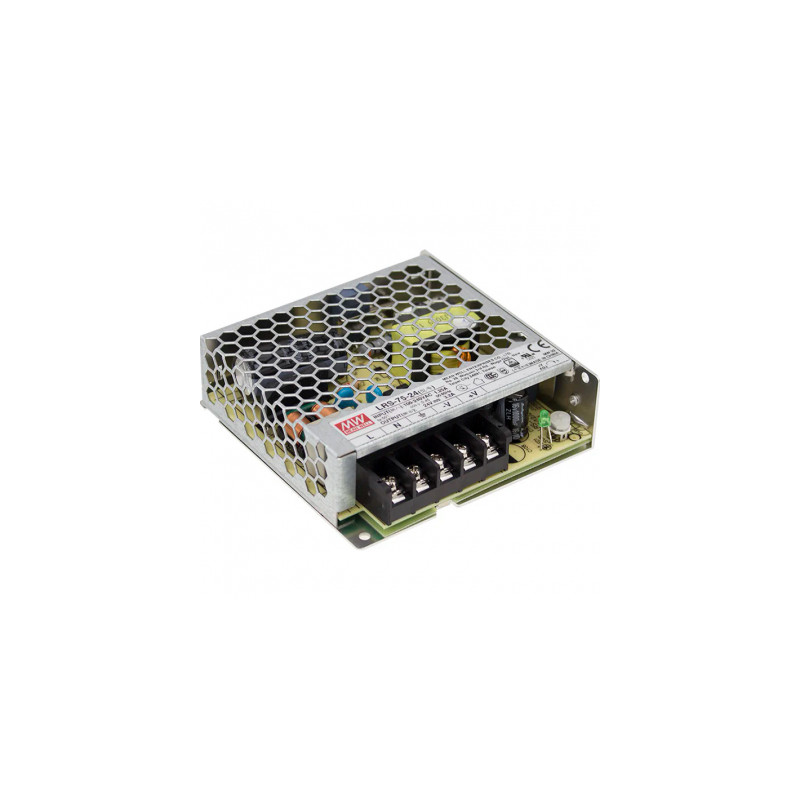 Блок живлення для систем відеоспостереження MeanWell LRS-75-12