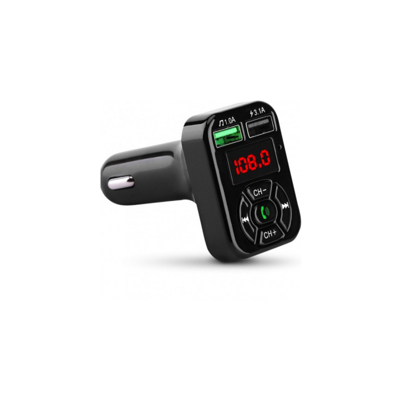 FM модулятор Havit HV-FM807BT Black