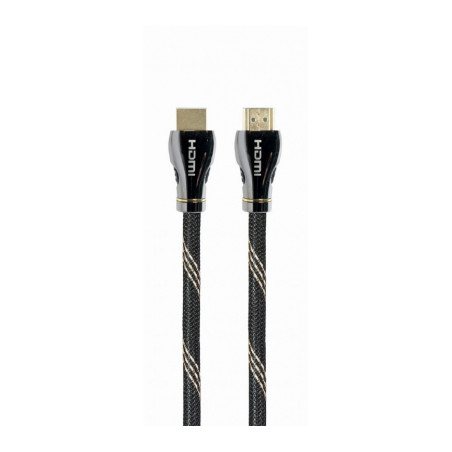 Кабель мультимедійний HDMI M to HDMI M 1.0m V2.1 Premium Cablexpert (CCBP-HDMI8K-1M)
