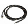 Кабель мультимедійний HDMI M to HDMI M 1.0m V2.1 Premium Cablexpert (CCBP-HDMI8K-1M)