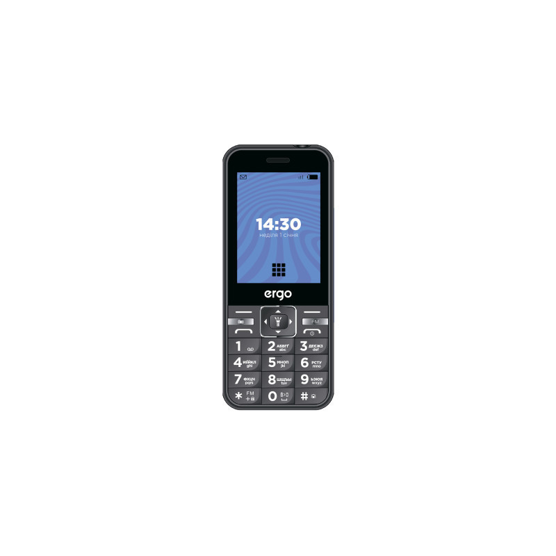 Мобільний телефон Ergo E281 Black