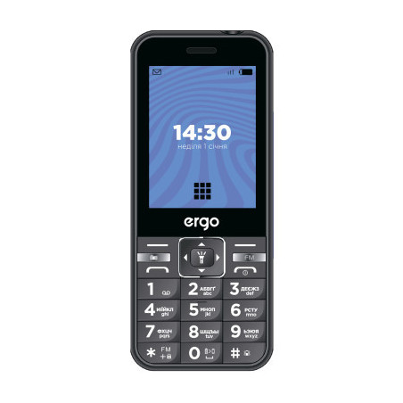 Мобільний телефон Ergo E281 Black