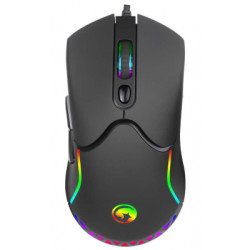 Мишка Marvo M359 RGB-LED USB Black (M359)