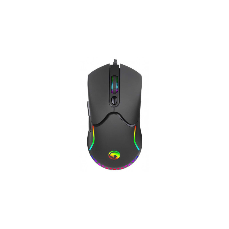 Мишка Marvo M359 RGB-LED USB Black (M359)
