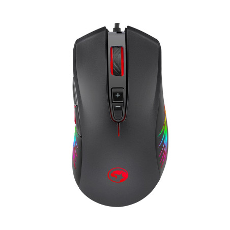 Мишка Marvo M519 RGB-LED USB Black (M519)
