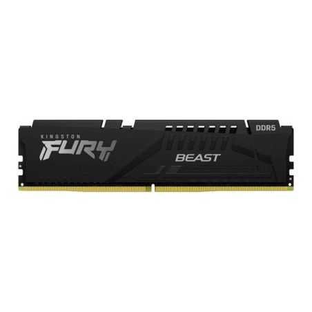 Модуль пам'яті для комп'ютера DDR5 16GB 5200 MHz Beast Black Kingston Fury (ex.HyperX) (KF552C40BB-16)