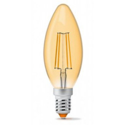 Лампочка TITANUM Filament C37 4W E14 2200K бронза (TLFC3704142A)