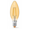 Лампочка TITANUM Filament C37 4W E14 2200K бронза (TLFC3704142A)