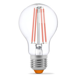 Лампочка Videx Filament A60FF 08W E27 1200K (VL-A60FF-08271)
