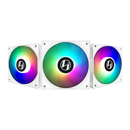 Кулер до корпусу Lian Li ST120-3 Triple White (G99.12ST3W.00)