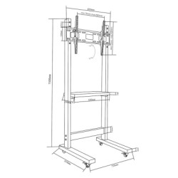 Стійка презентаційна Sector T7 Black