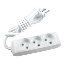 Мережевий подовжувач Panasonic X-tendia 3 розетки, 3м (WLTB02332GR-UA)