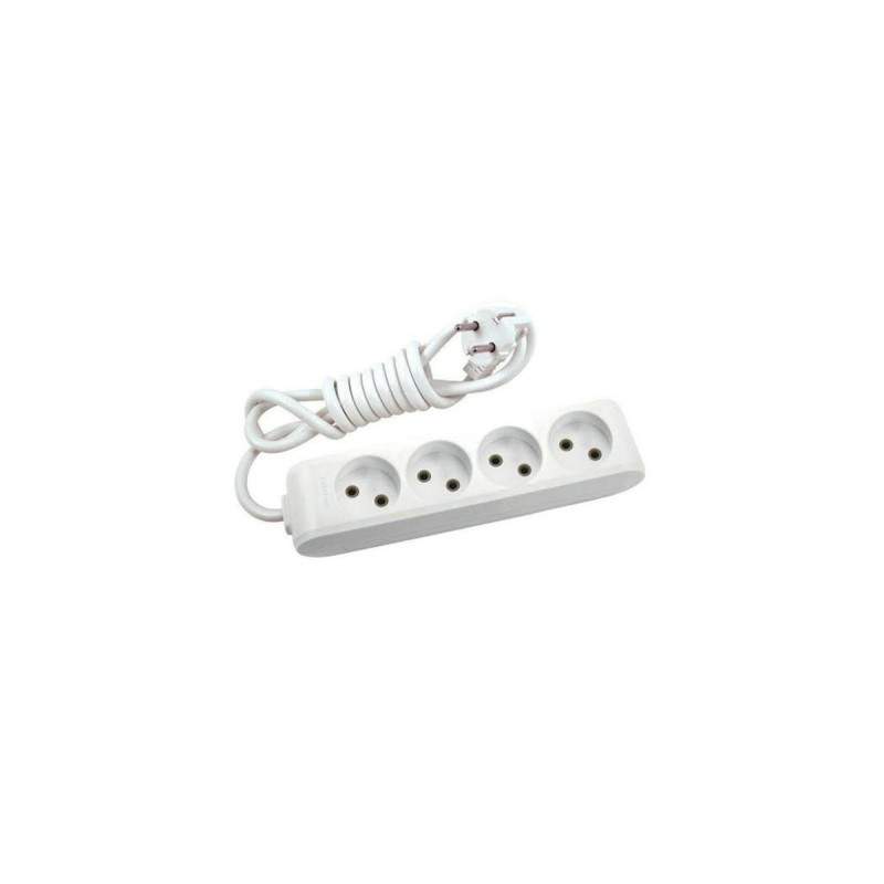 Мережевий подовжувач Panasonic X-tendia 4 розетки, 2м (WLTB02422GR-UA)