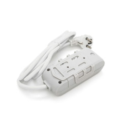 Мережевий подовжувач Panasonic X-tendia із заземленням 2 розетки, 2м (WLTB04222GR-UA)