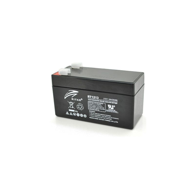 Батарея до ДБЖ Ritar AGM RT1213, 12V-1.3Ah (RT1213)