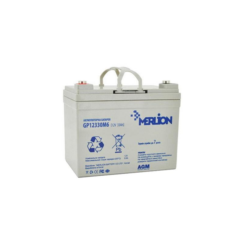 Батарея до ДБЖ Merlion 12V-33Ah (GP12330M6)
