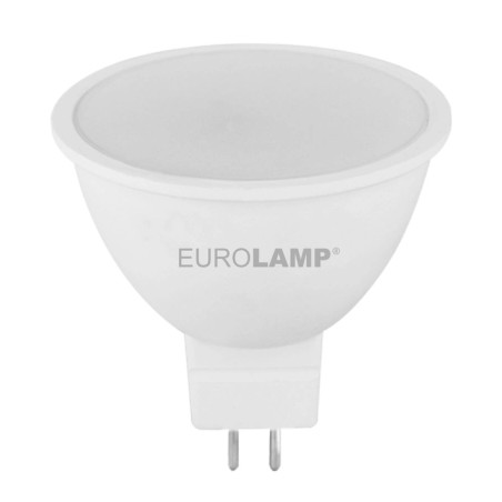 Лампочка Eurolamp LED SMD MR16 5W GU5.3 3000K 12V (LED-SMD-05533(12)(P))