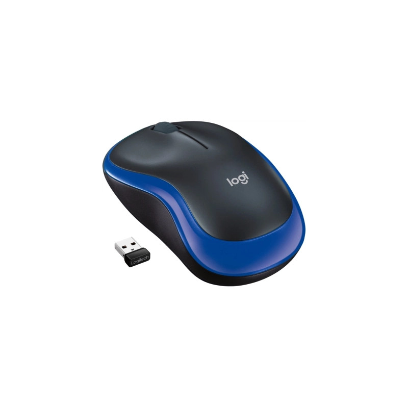 Мишка Logitech M185 blue (910-002236)