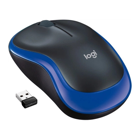 Мишка Logitech M185 blue (910-002236)
