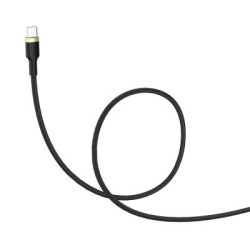 Дата кабель USB 2.0 AM to USB-C 1.0m spiral black ColorWay (CW-CBUC051-BK)