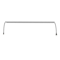 Дата кабель USB 2.0 AM to USB-C 1.0m spiral black ColorWay (CW-CBUC051-BK)