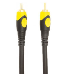Кабель мультимедійний 1xRCA M to 1xRCA M 1.5m PowerPlant (CA911721)