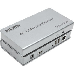Адаптер HDMI extender 120m 4K/30hz CAT5E/6 PowerPlant (CA912933)