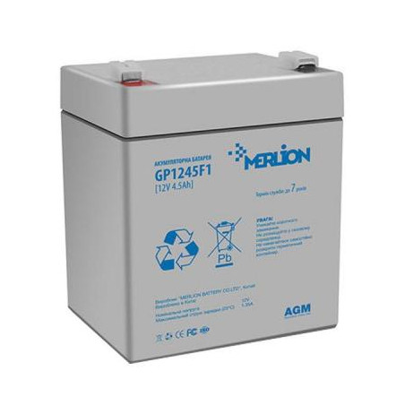 Батарея до ДБЖ Merlion 12V-4.5Ah (GP1245F1)