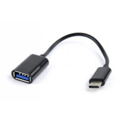 Перехідник OTG USB 2.0 AF to USB-C 0.2m Cablexpert (A-OTG-CMAF2-01)