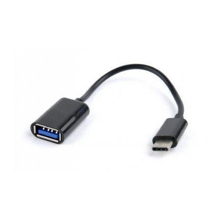 Перехідник OTG USB 2.0 AF to USB-C 0.2m Cablexpert (A-OTG-CMAF2-01)