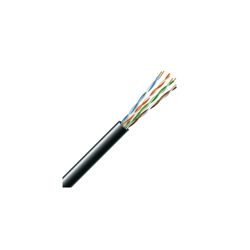 Кабель мережевий ЗЗКМ UTP cat.5e 305м 4х2х24AWG Cu PE(зовнішній) (7091003)