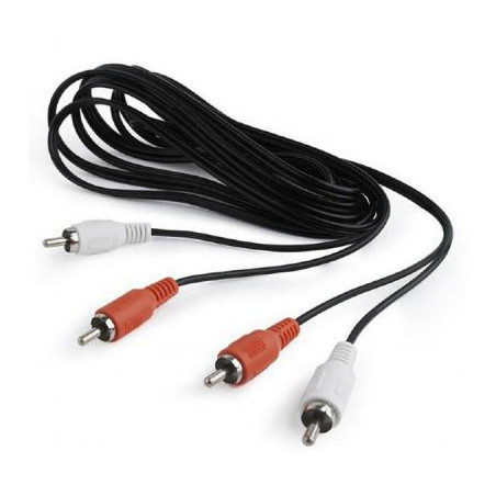 Кабель мультимедійний 2xRCA M to 2xRCA M 1.8m Cablexpert (CCA-2R2R-6)