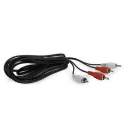 Кабель мультимедійний 2xRCA M to 2xRCA M 1.8m Cablexpert (CCA-2R2R-6)