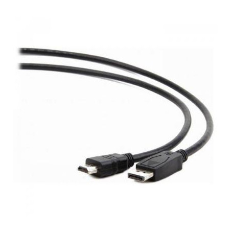 Кабель мультимедійний DisplayPort M to HDMI M 10.0m Cablexpert (CC-DP-HDMI-10M)